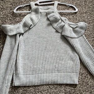 Off shoulder sweater